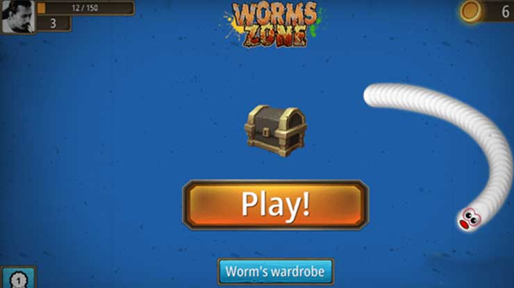 Cara Mabar Worms Zone Online