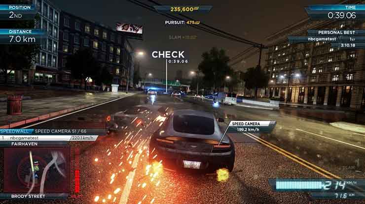 5. Need For Speed Most Wanted