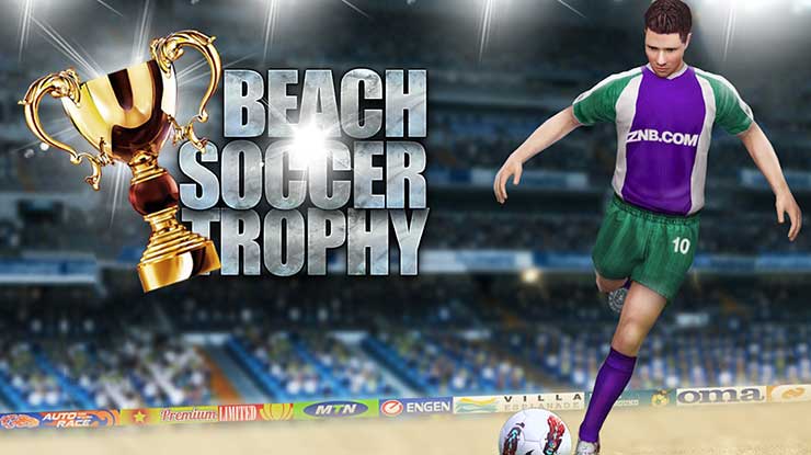 Beach Soccer Trophy