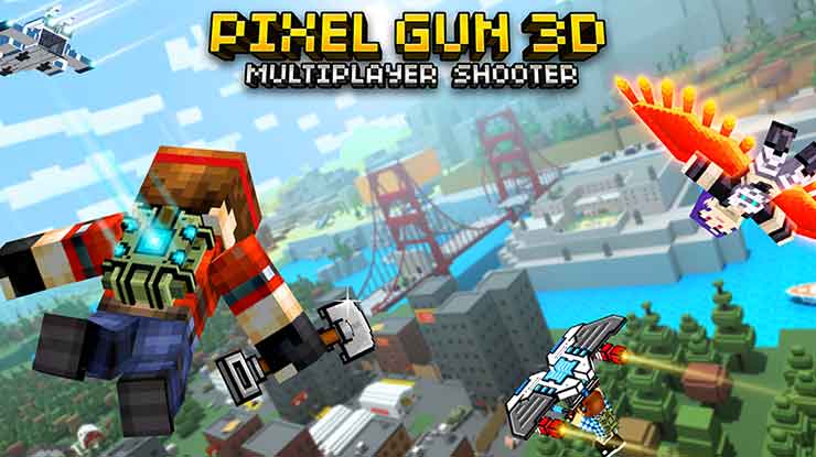 15. Pixel Gun 3D FPS PvP Shooter