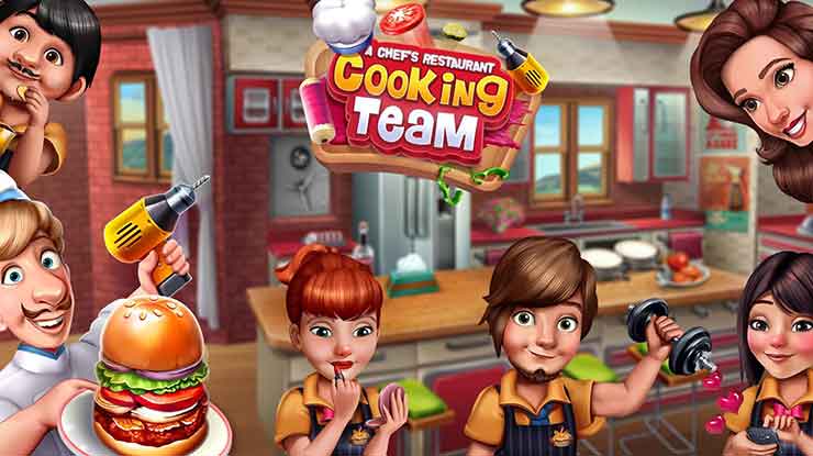 34. Cooking Team Game Chef Restoran Roger