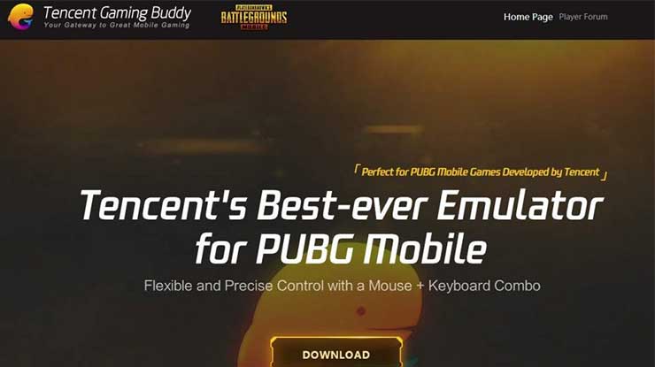 Cara Setting Control PUBG Mobile via Tencent Gaming Buddy