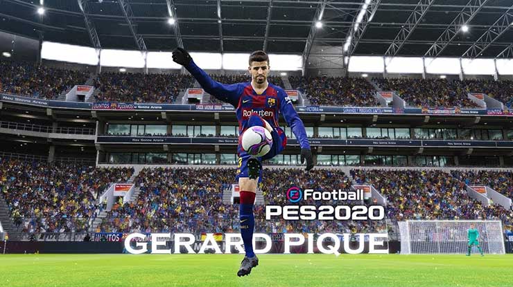 G. Pique ( Bek Barcelona PES Android 2020 )