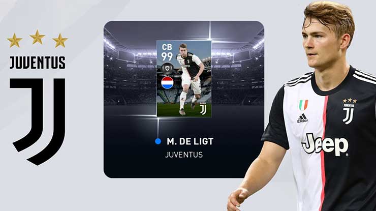 M. De Ligt ( Bek Juventus PES Android 2020 )