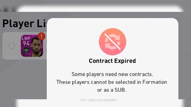 Manfaat Tiket Kontrak di eFootball PES 2020 Android