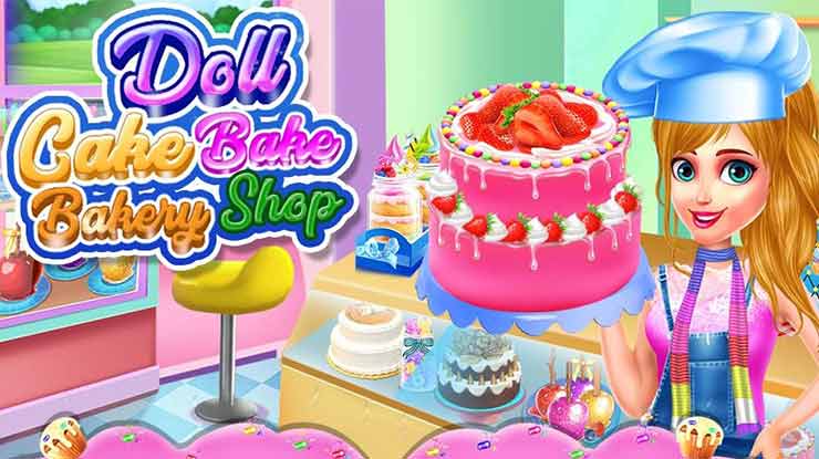 Doll Cake Bake Bakery Shop
