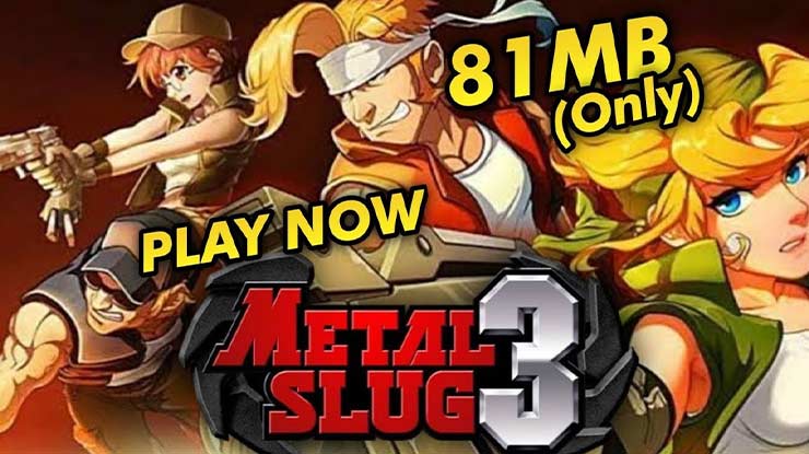 Game Android Multiplayer METAL SLUG 3