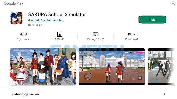 Install Sakura School Simulator