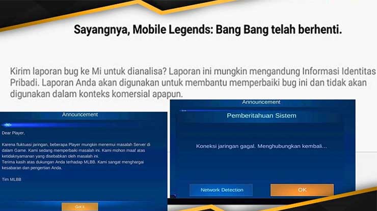 Kenapa Mobile Legend Tidak Bisa Dibuka