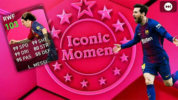 Cara Mendapatkan Iconic Lionel Messi di PES Mobile 2021 Gratis