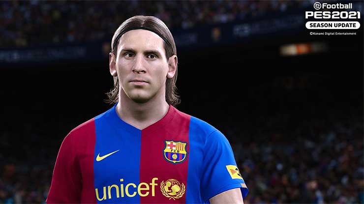 Iconic Moment Lionel Messi PES Mobile 2021