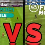 PES Mobile vs FIFA Mobile Grafik Gameplay Fitur Control
