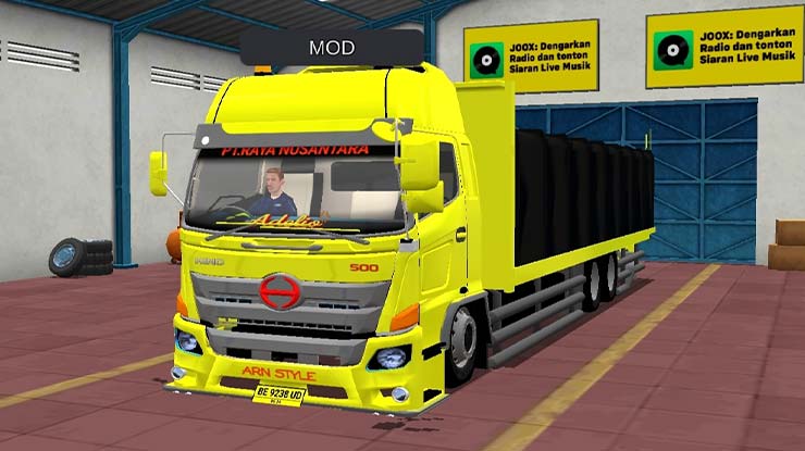 3. Download Mod Bussid Truck Hino 500 NG Muatan Semen