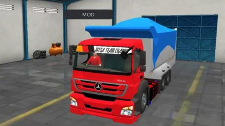 5. Mod Truck Dump Mercedes benz Dump