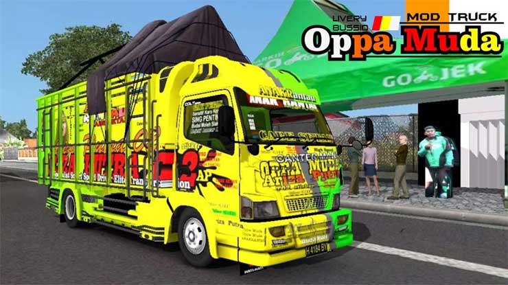 Download Mod Truck Oppa Muda Bussid