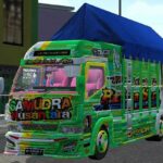 Download Mod Bussid Truk Samudra Nusantara Full Strobo Animasi