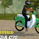 MOD Bussid Motor C70 Full Anim Download Cara Pasang