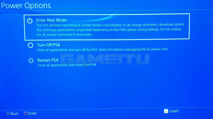 Turn Off PS4