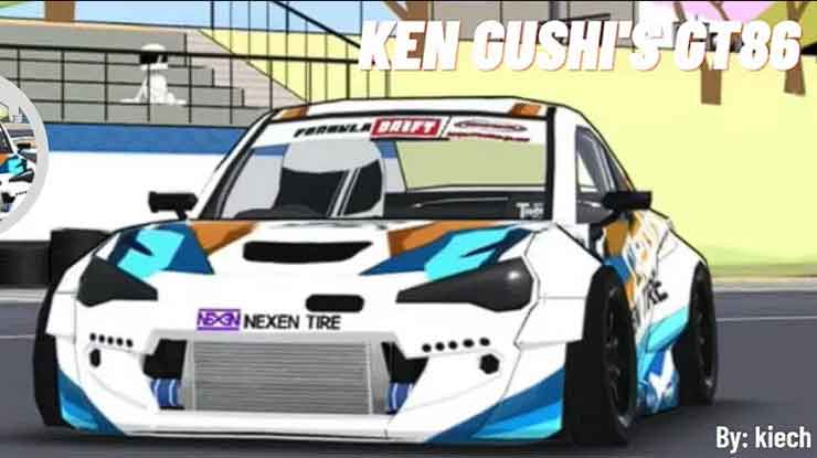 Livery GT86 Ken Gushis