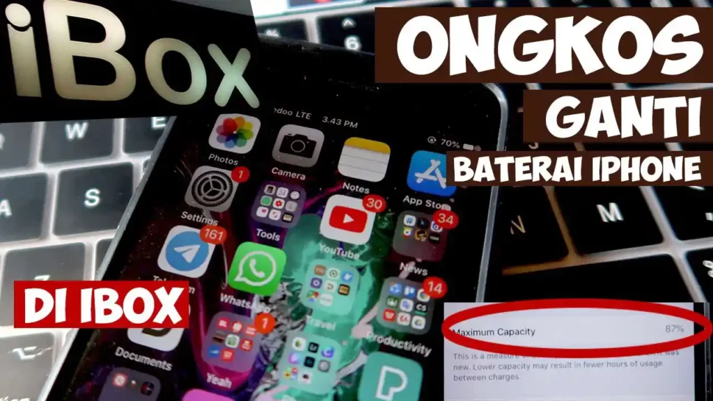 Berapa Biaya Ganti Baterai iPhone di iBox