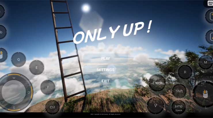 Cara Main Only Up di Android