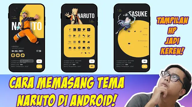 Cara Menginstal Tema Android Naruto