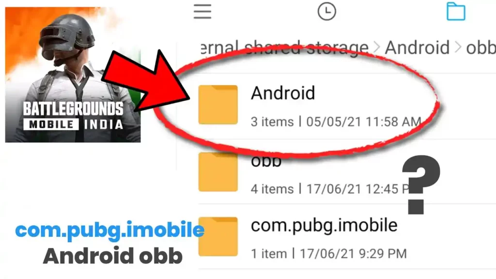 Nama File PUBG di File Manager Android