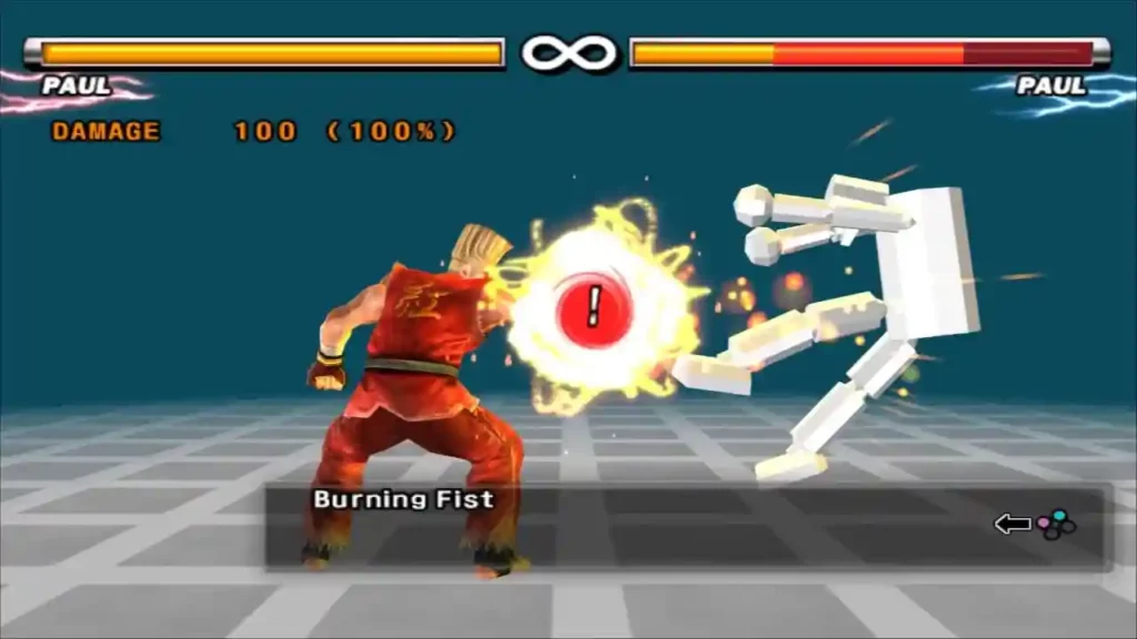 Paul Phoenix Death Fist Combo Tekken PS2
