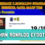 Racikan Ronaldo eFootball Terbaru, Rating Max!