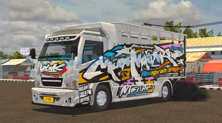 Berhasil Ganti Livery Truck Simulator X