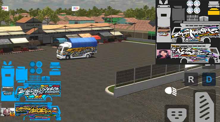 Cara Ganti Livery Truck Simulator X