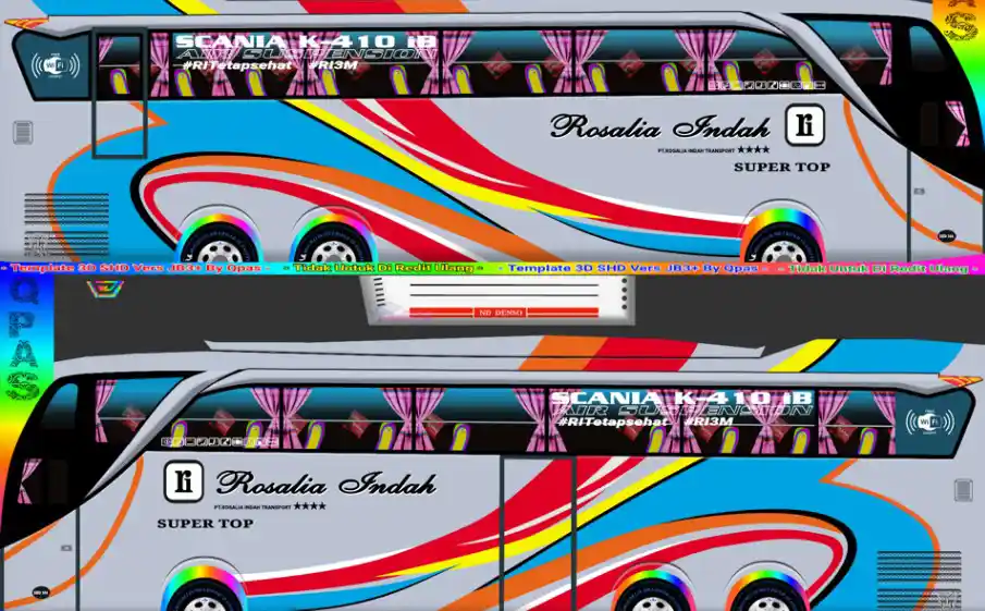26. Rosalia Indah Jetbus 2 Scania Super Top SHD