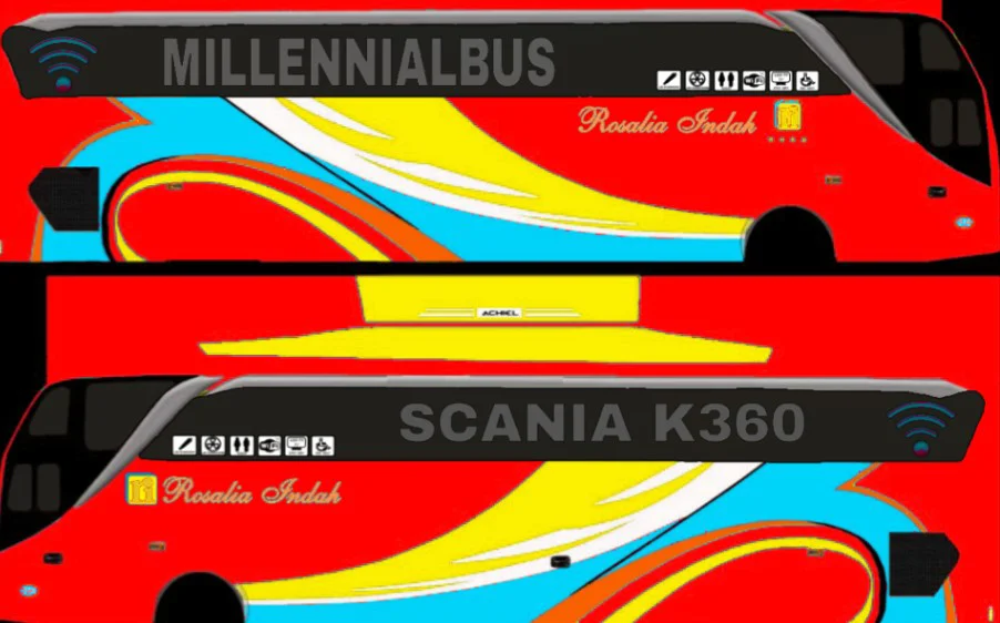 45. Rosalia Indah Milenial Scania Merah SHD
