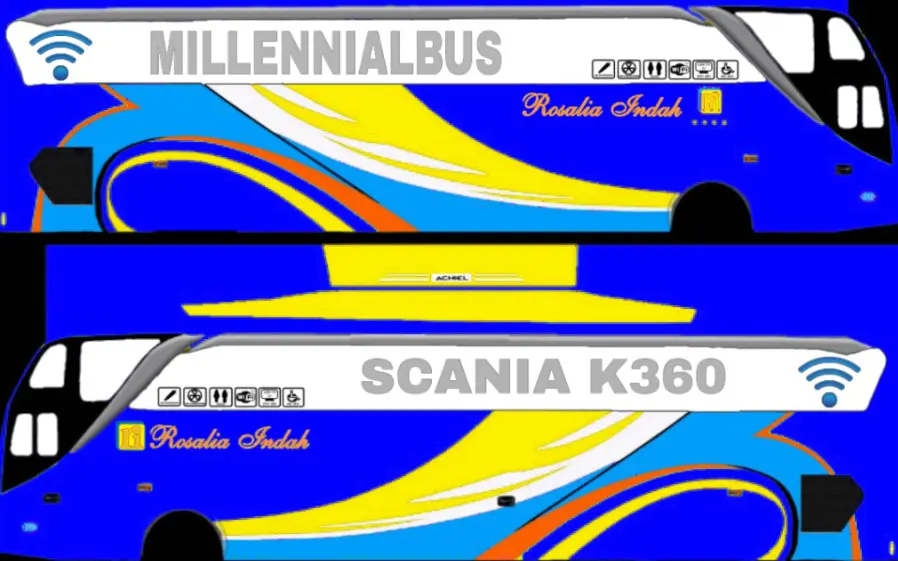 50. Rosalia Indah Milenial Scania SHD