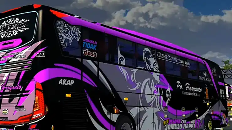 Link Download Livery BUSSID PO Haryanto
