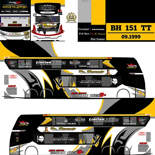 Livery Haryanto Limited Edition SDD Only